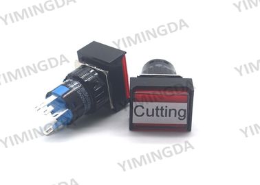Red Cutting Machine Parts Cutting Button For Yin / Takatori Hy-s1606 Cutter