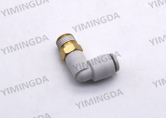 465500570 Fitting Male Elbow Textile Machine Parts 5/32 DIA TBG 1/8 NPT THD