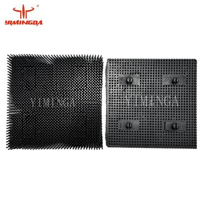 Bristle Block Nylon White Color & Black Plasic Brush For Bullmer 100 x 100 x 40mm