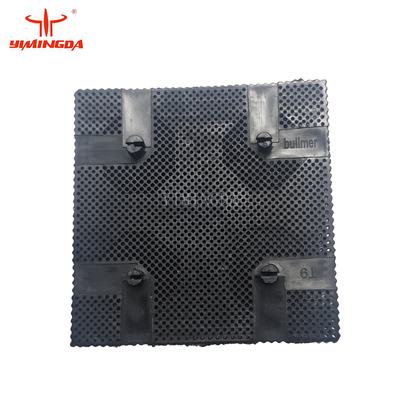 100 ×100mm Nylon Black Bristle Block Plastic Brush Spare Parts For Bullmer 060548 70144014