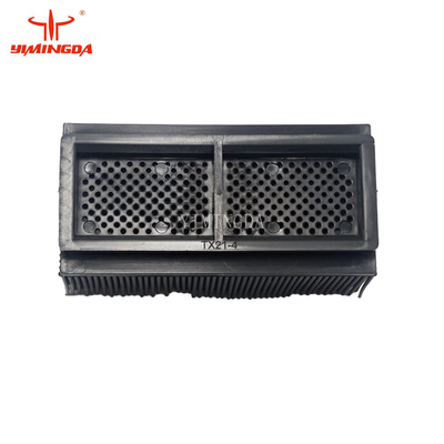 Black Nylon Bristle Block 49mm Height for YYC Cutter Plastic Brush