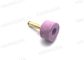Pink Color Grinding Stone Wheel SGS Standard For Auto Cutter Textile Machine Parts