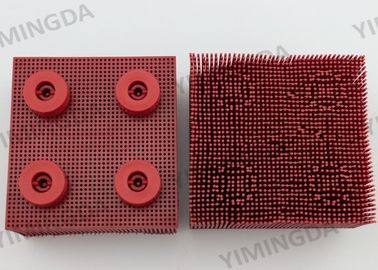 Đỏ 90 * 95 mm Auto Cutter Nylon Bristle cho VT5000 / 7000 Cutter