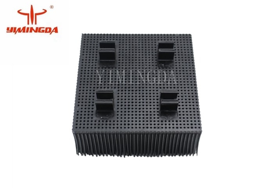 Màu đen Vật liệu PP khối lông cứng 100 * 100 * 42mm cho máy cắt EASTMAN