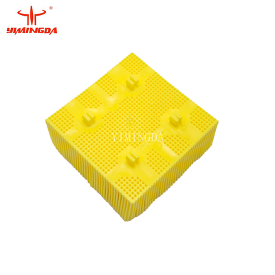 Khối màu vàng chân vuông 1,6" nylon chất lượng cao cho máy cắt TaiShi